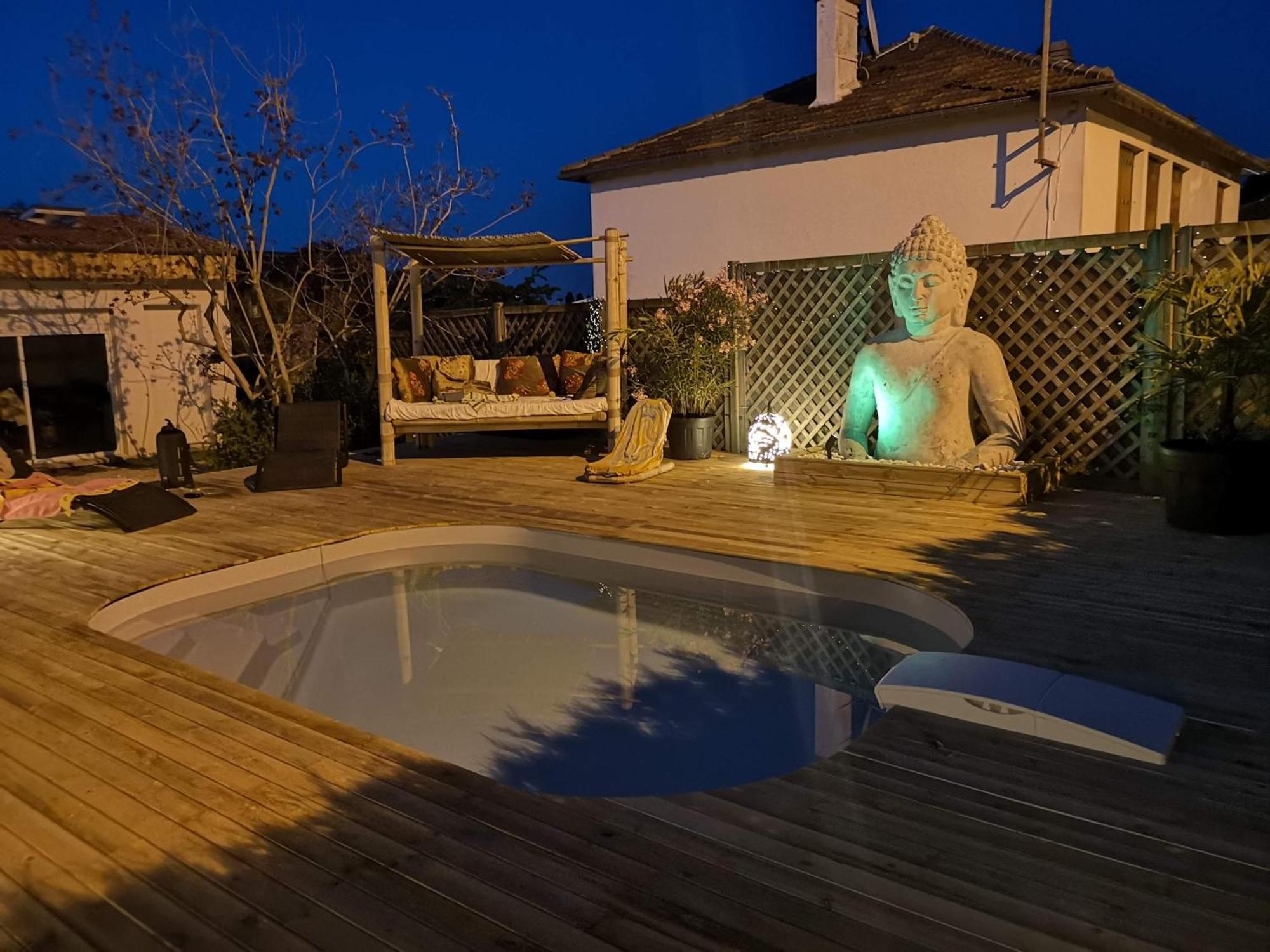 La Serenite Balinaise, Chambre Et Sdb Privee, Jardin , Piscine Et Jacuzzi En Saison, Pres De Chantilly, Parc Asterix Et Cdg Et Paris En 20' Orry-La-Ville ภายนอก รูปภาพ