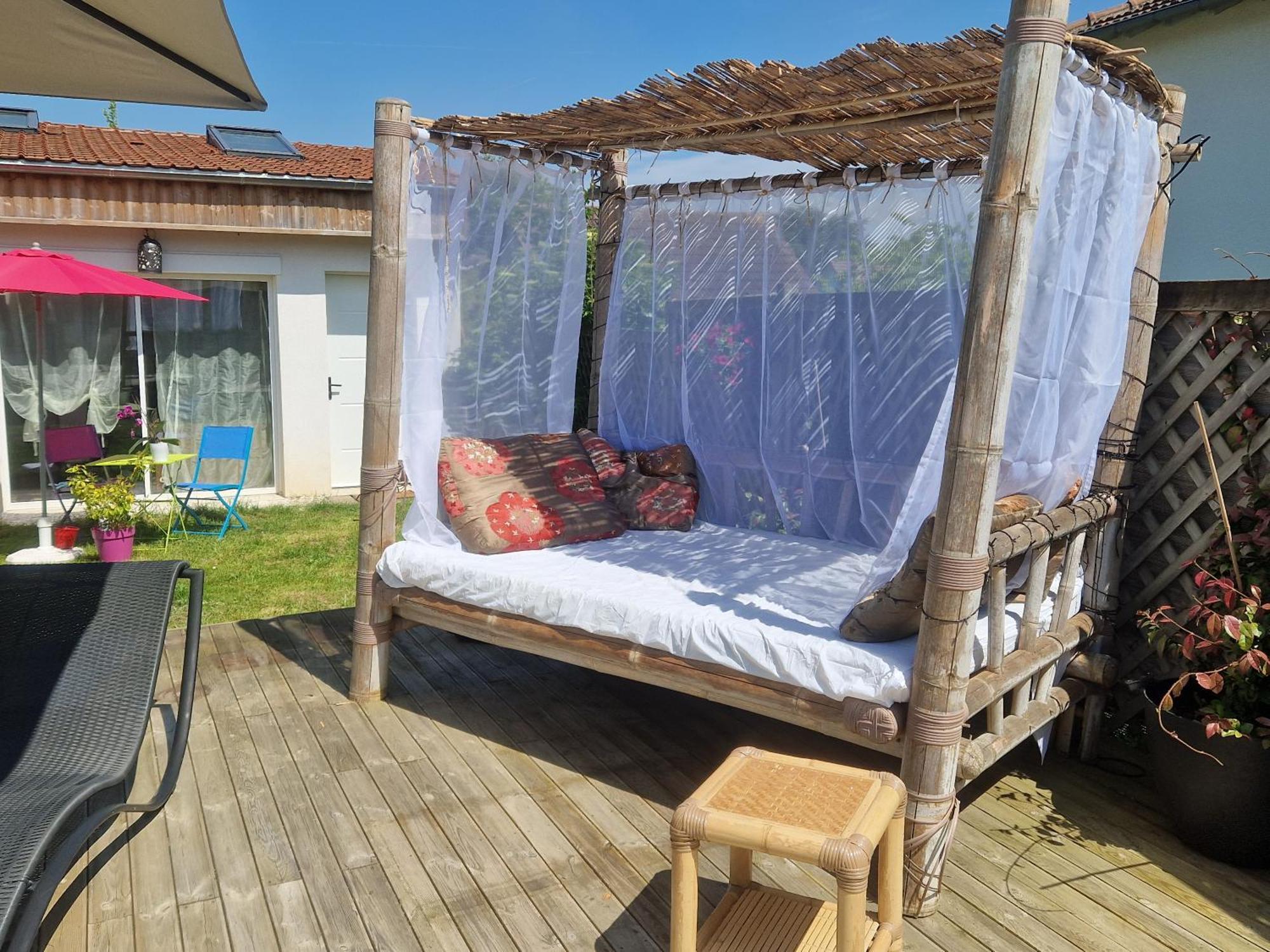 La Serenite Balinaise, Chambre Et Sdb Privee, Jardin , Piscine Et Jacuzzi En Saison, Pres De Chantilly, Parc Asterix Et Cdg Et Paris En 20' Orry-La-Ville ภายนอก รูปภาพ