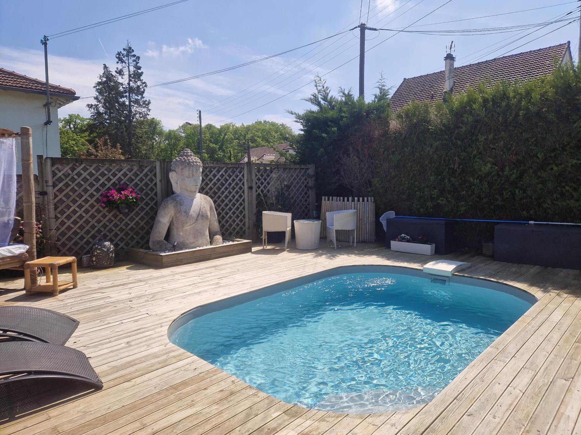 La Serenite Balinaise, Chambre Et Sdb Privee, Jardin , Piscine Et Jacuzzi En Saison, Pres De Chantilly, Parc Asterix Et Cdg Et Paris En 20' Orry-La-Ville ภายนอก รูปภาพ